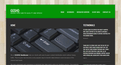 Desktop Screenshot of ggshq.com